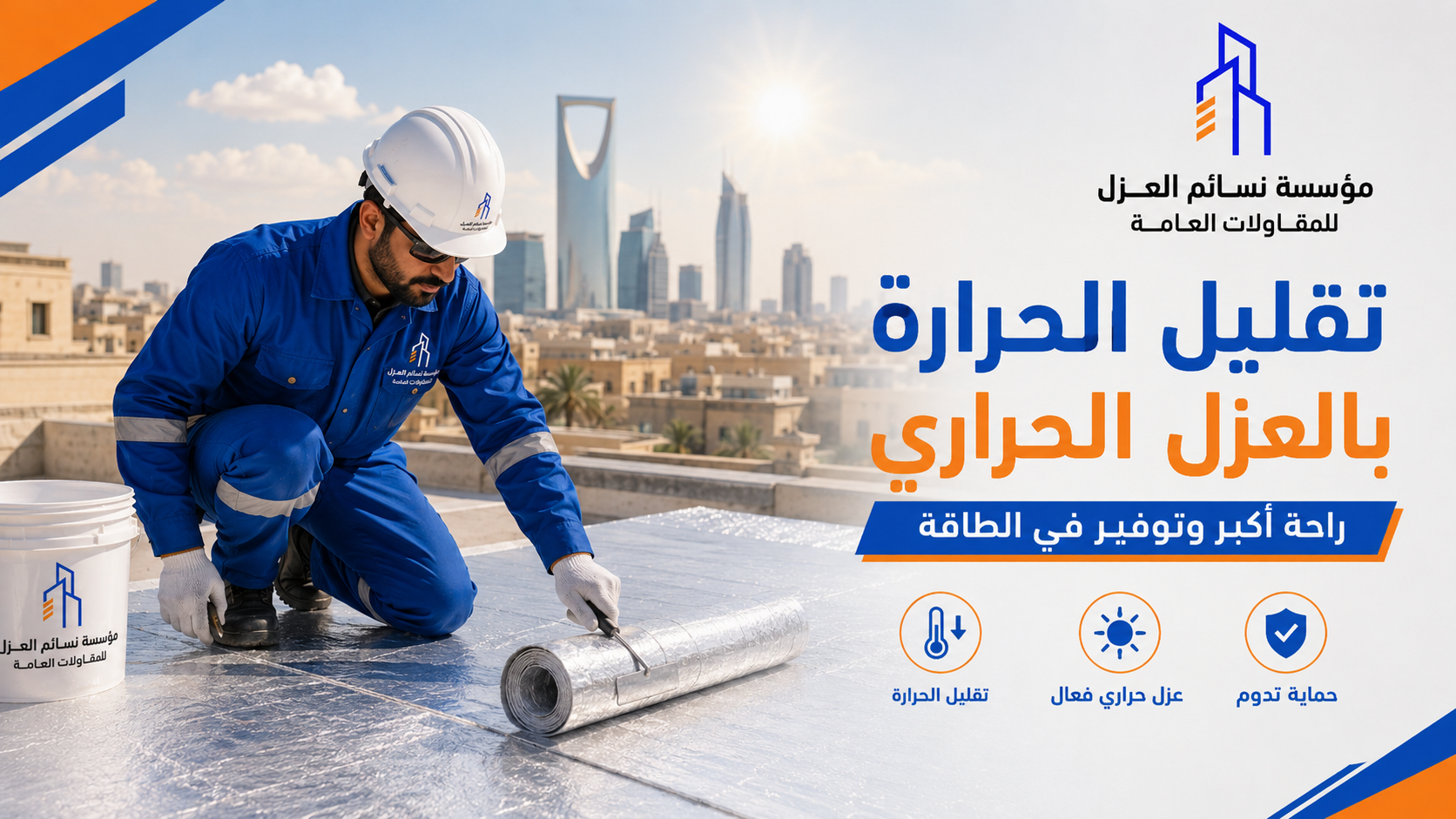 تقليل حرارة المبنى بالعزل الحراري